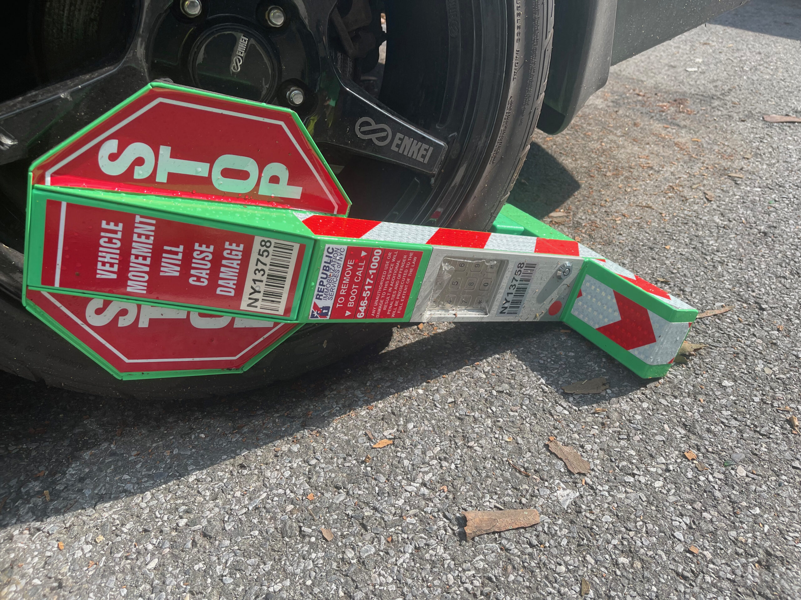 $600 car accrues $105,000 in parking tickets