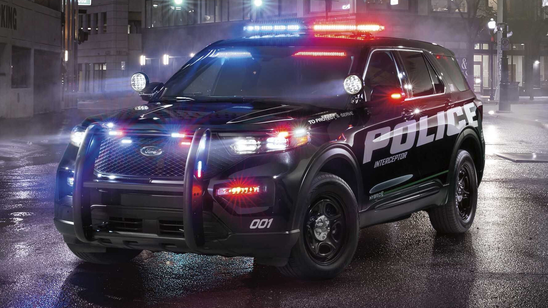 Ford Police Interceptor patrol vehicle