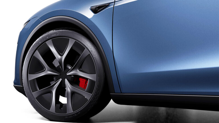 Tesla electric vehicle charging port