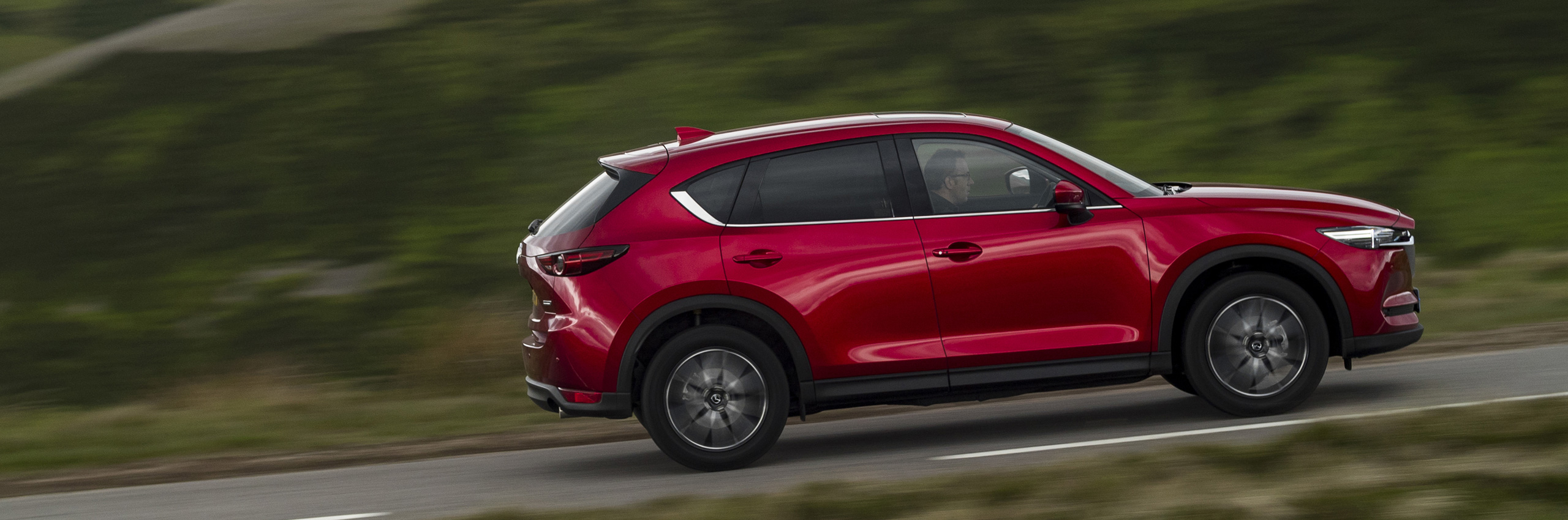 2019 Mazda CX-5 in Soul Red Crystal Metallic, press photo exterior view