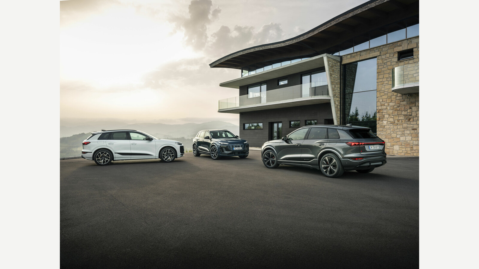 Audi Q6 e-tron salary sacrifice Audi Q6 e-tron official image 1