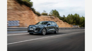 Audi Q6 e-tron salary sacrifice Audi Q6 e-tron official image 2