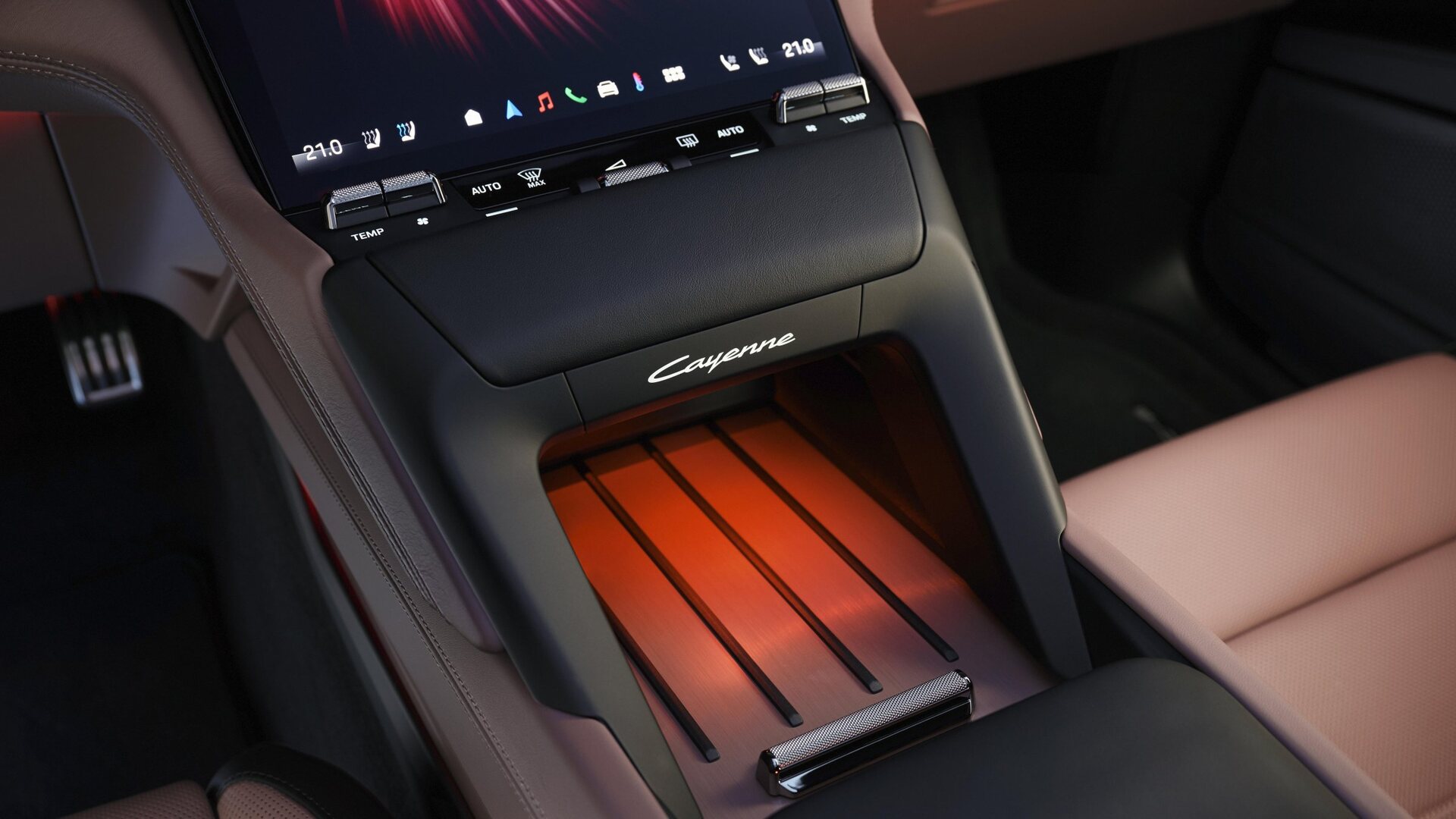 Porsche Cayenne Electric cabin detail 2026