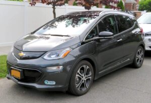 2017 Chevrolet Bolt EV Premier in white parked outdoors
