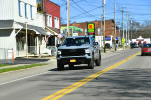 2024 Chevrolet Silverado 1500 LT Trail Boss in dark gray photographed outdoors