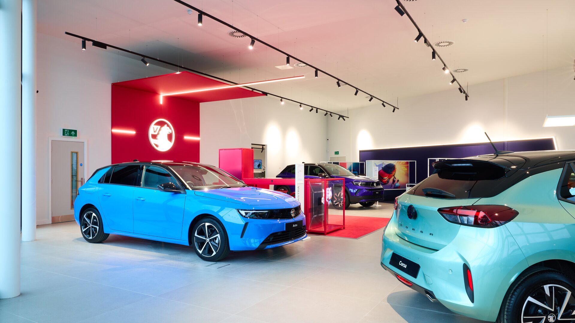 FCA motor finance redress scheme: UK Vauxhall dealership forecourt with new and used cars on display