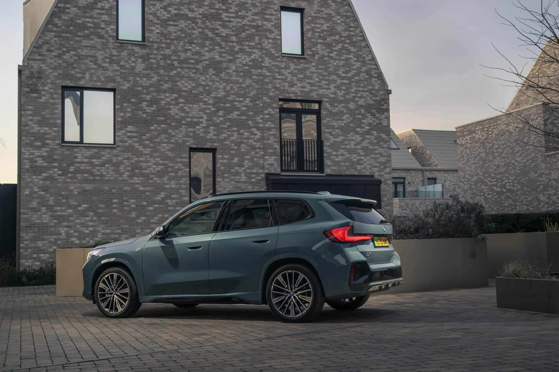 BMW iX1 salary sacrifice: electric SUV exterior, the premium EV for payroll