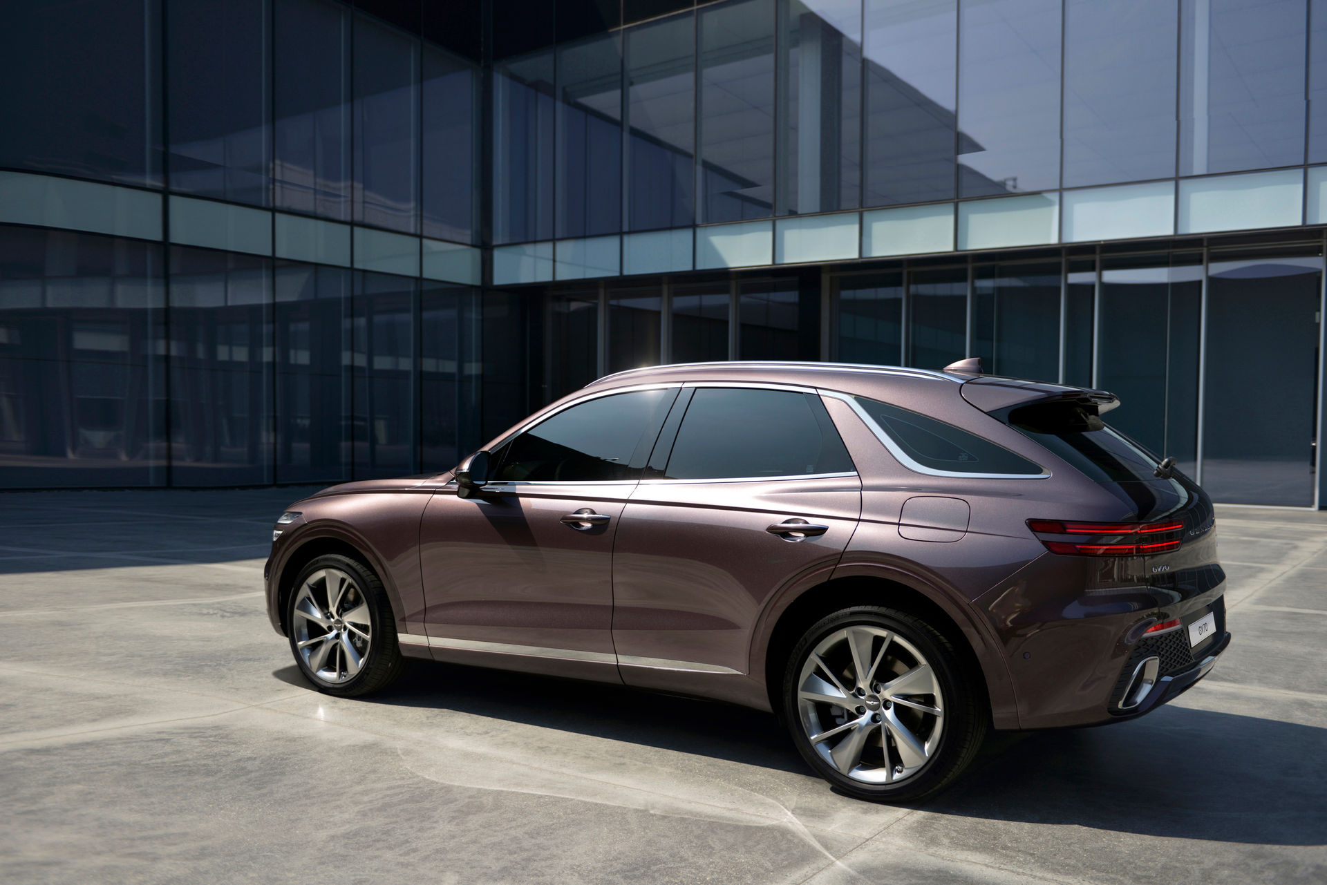 Genesis GV70 on the road, the comfortable premium used SUV alternative
