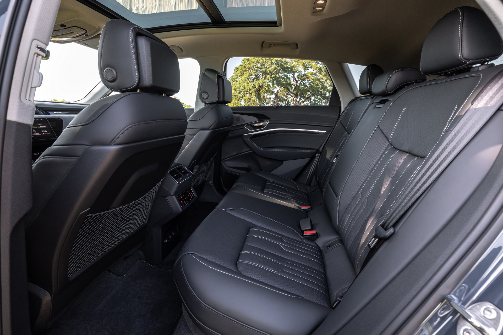 Audi Q8 e-tron rear, the recalled electric SUV for used and salary-sacrifice buyers