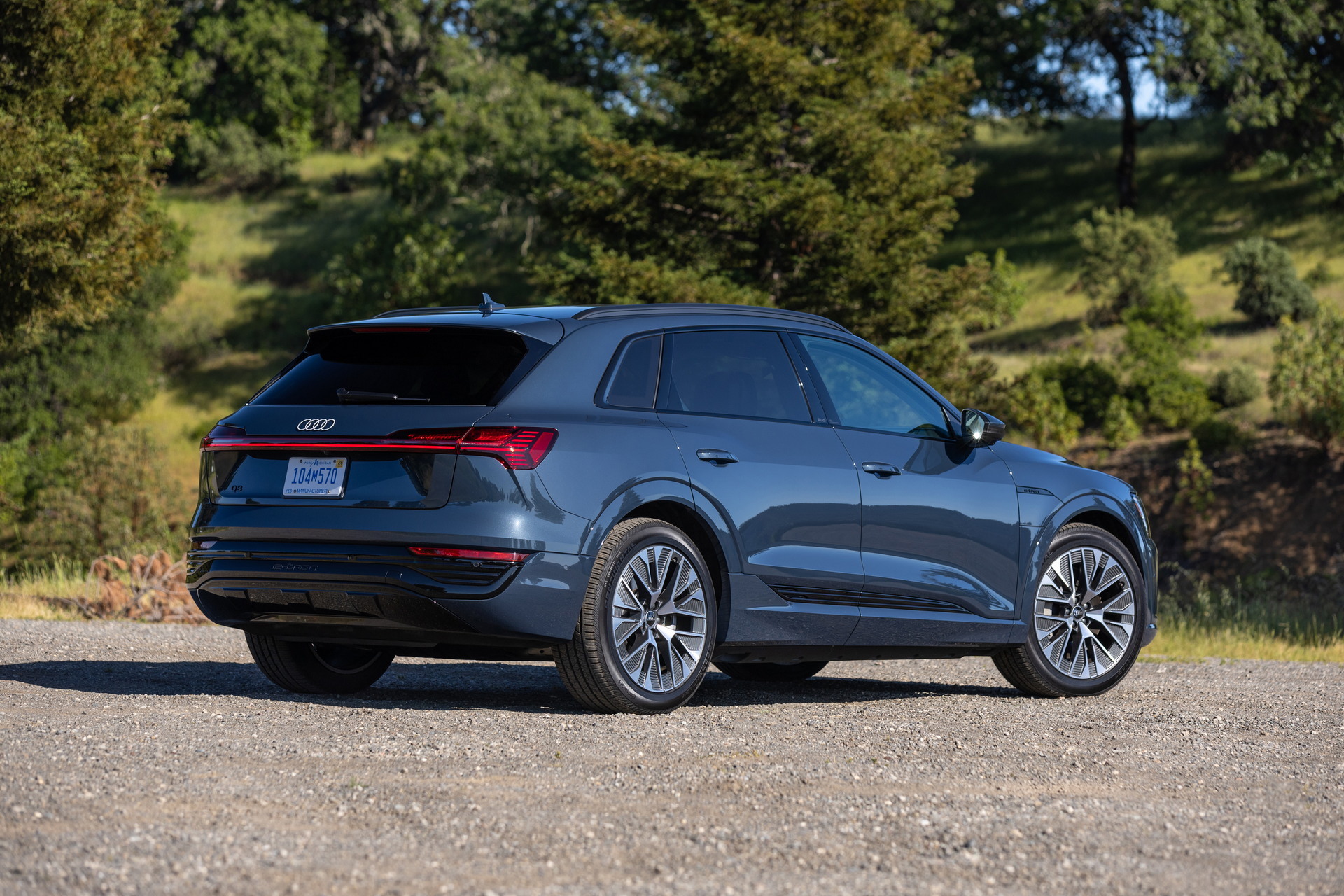 Audi Q8 e-tron interior, the recalled electric SUV needing a brake-servo check