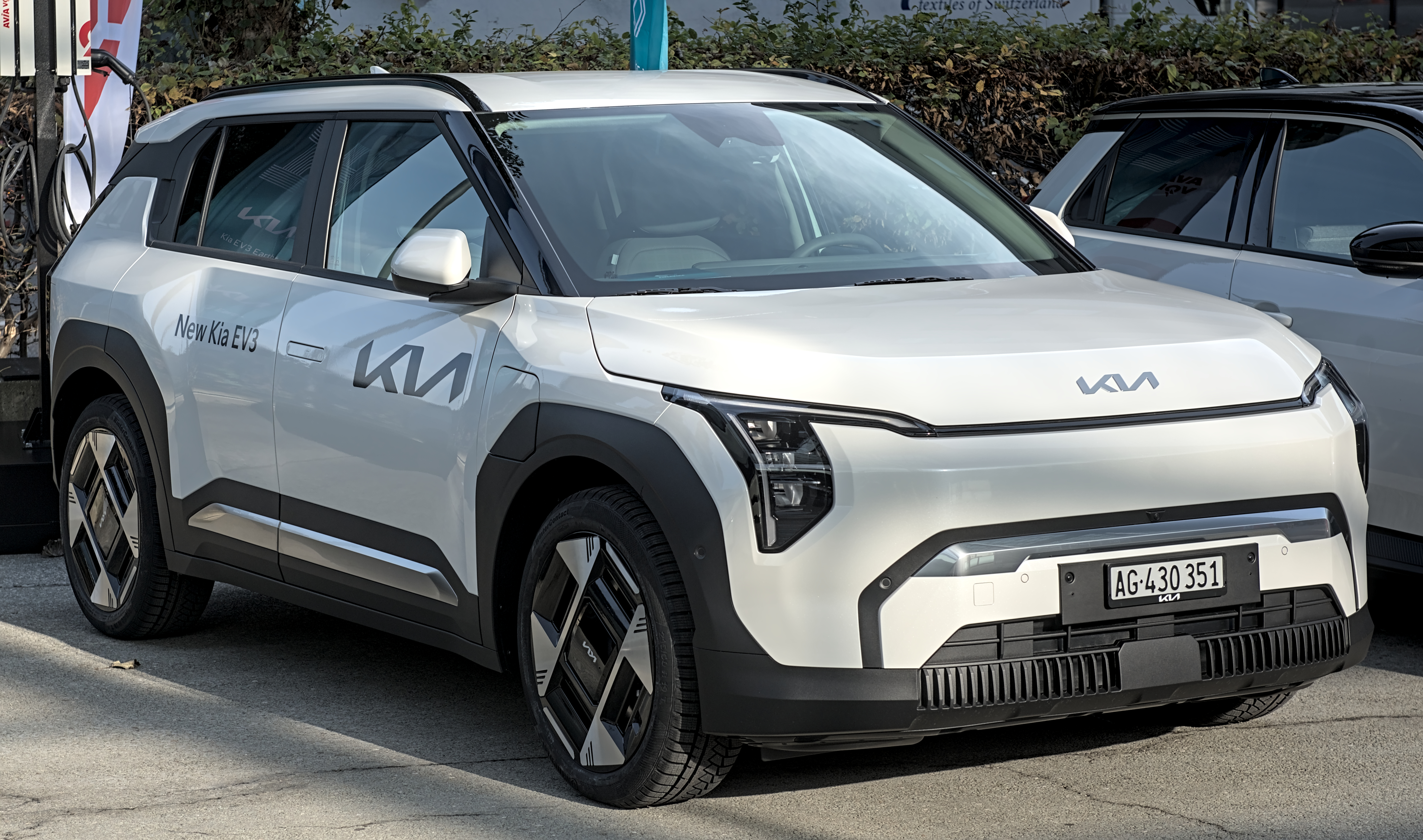 Kia EV3 compact electric SUV at Auto Zurich 2024, UK best electric SUV alternative