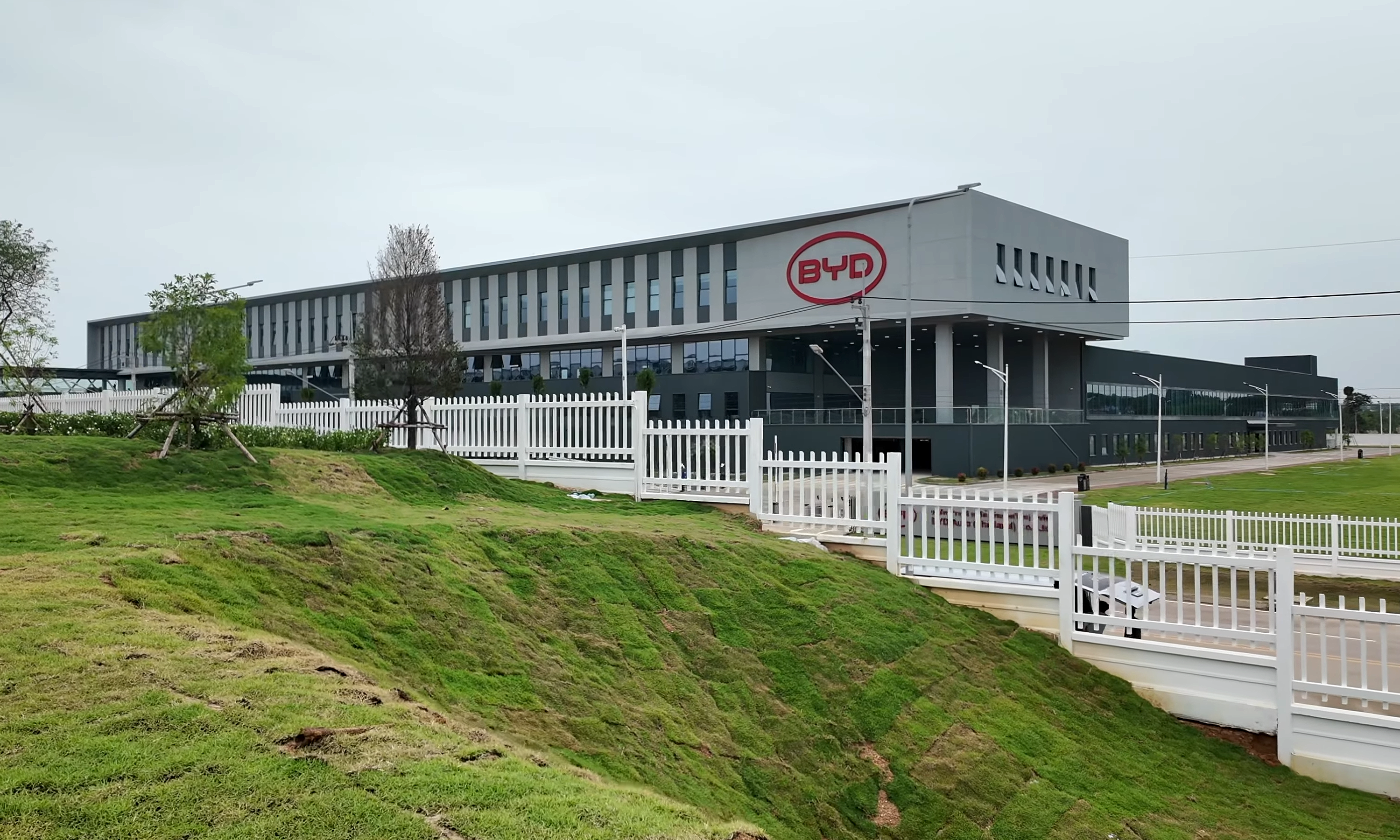 BYD Auto Thailand manufacturing plant in Rayong, BYD overtakes Tesla UK 2026 overseas manufacturing