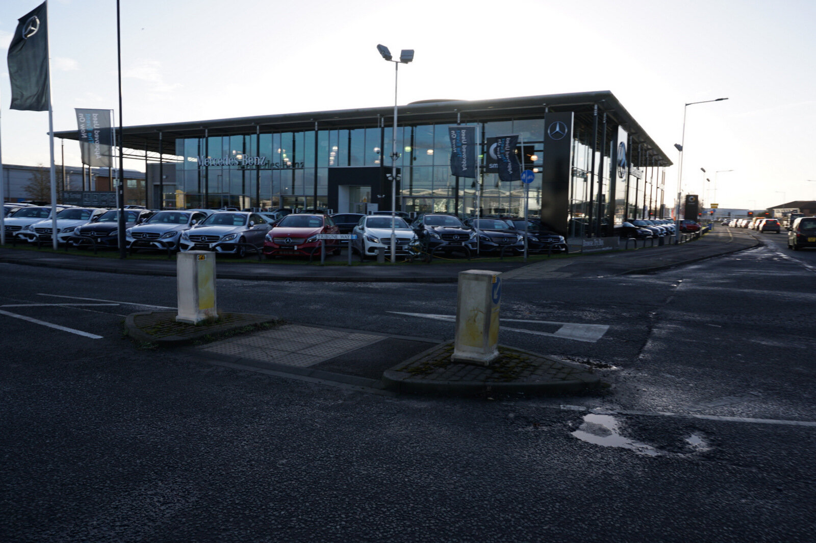 Mercedes-Benz UK showroom interior used to illustrate FCA motor finance scheme