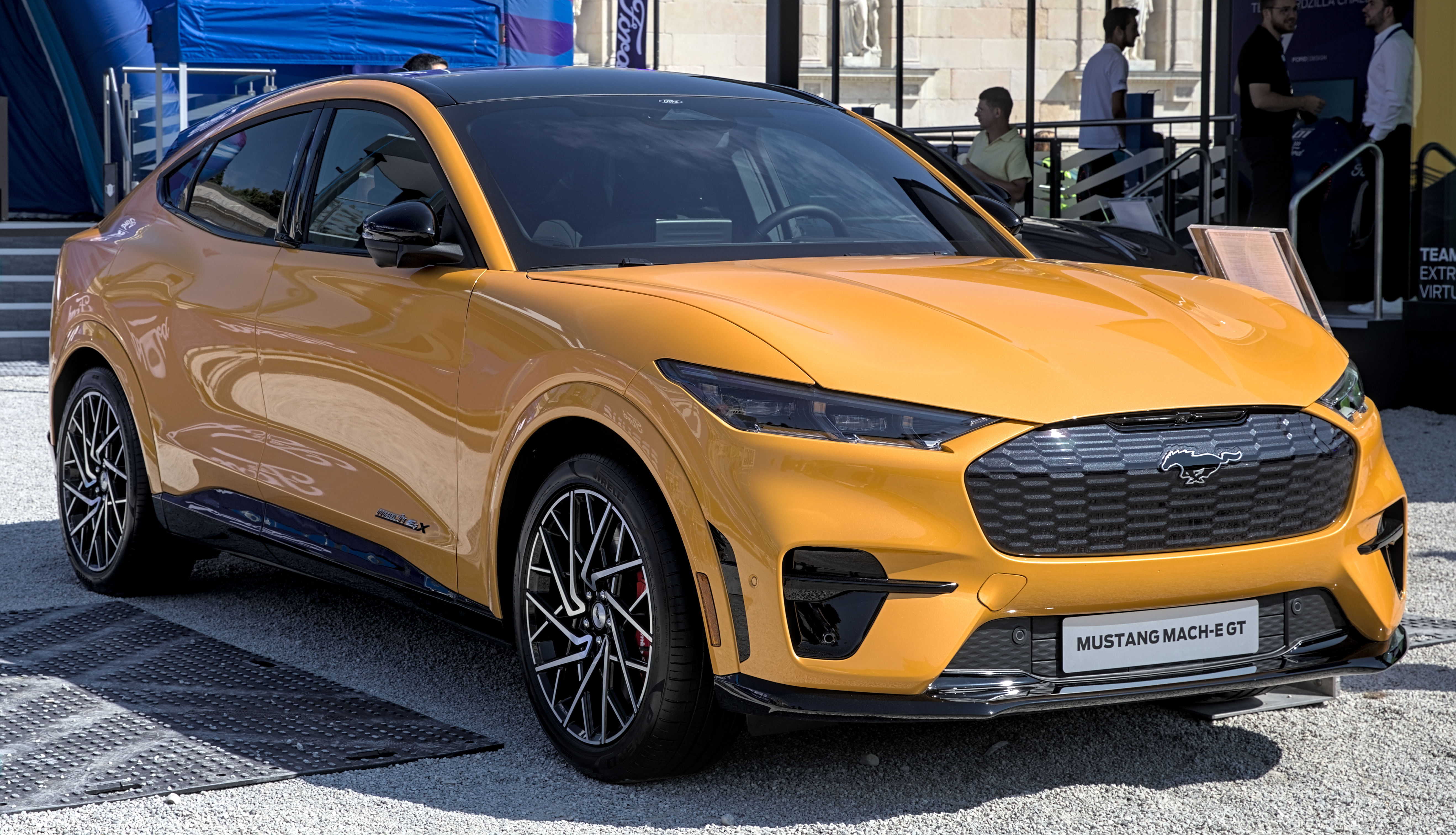 Ford Mustang Mach-E electric SUV eligible for state EV rebates in 2026