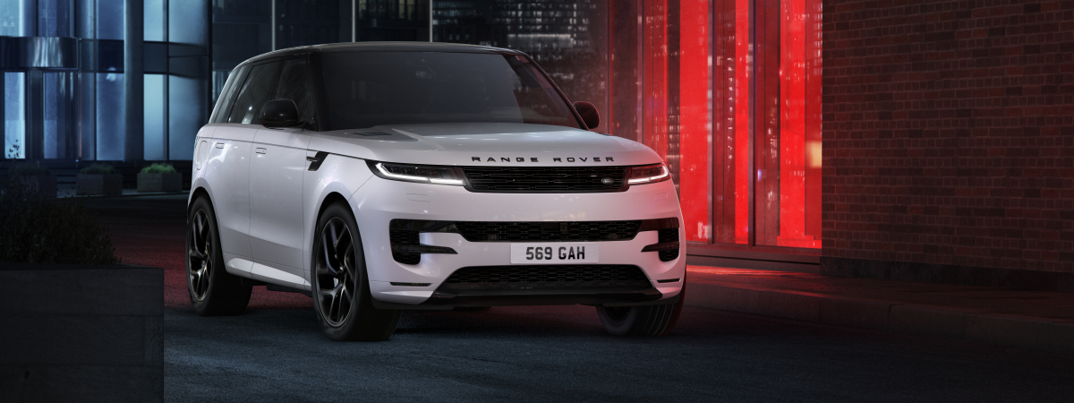 Range Rover Sport in an urban setting