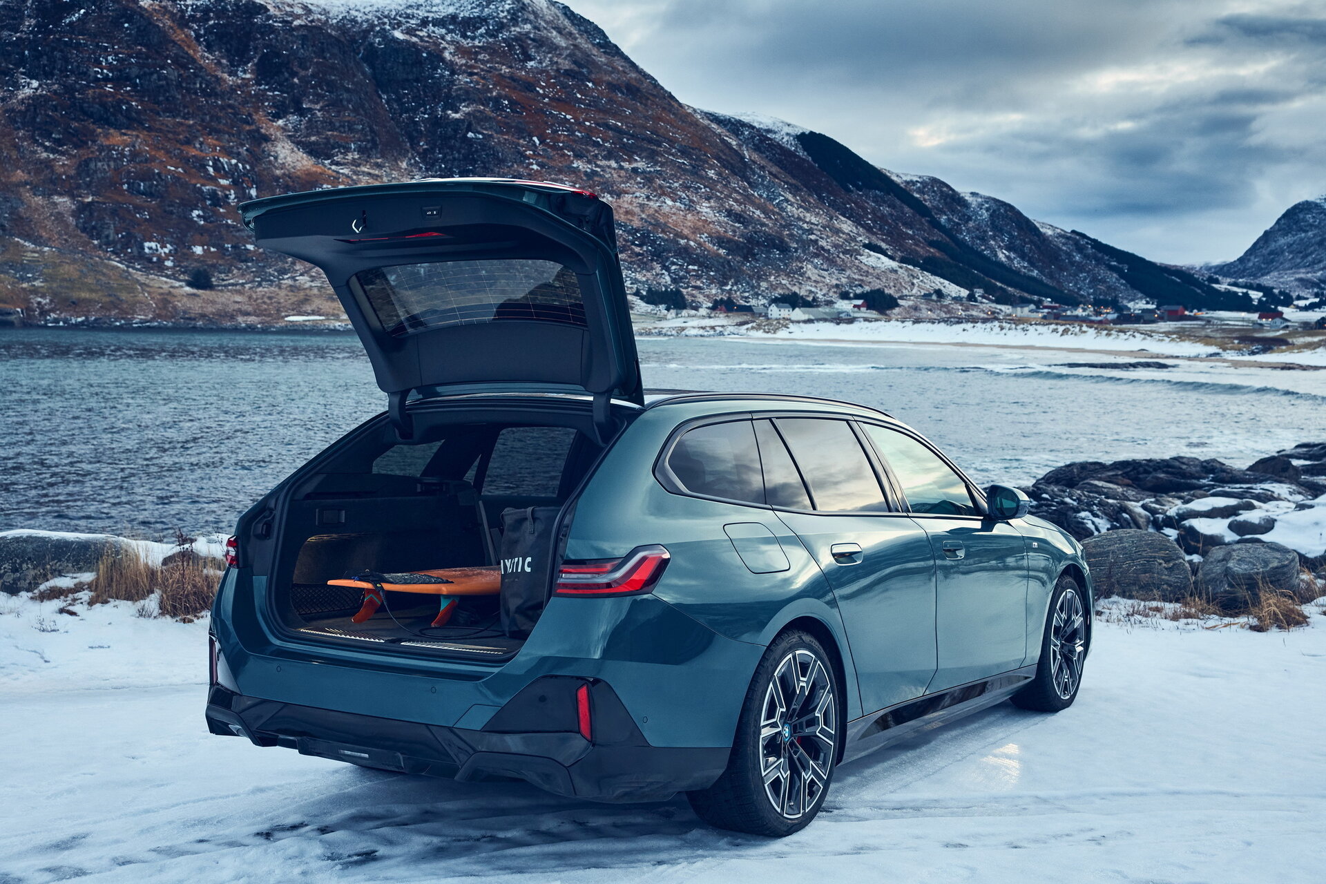 BMW i5 interior premium EV cabin salary sacrifice