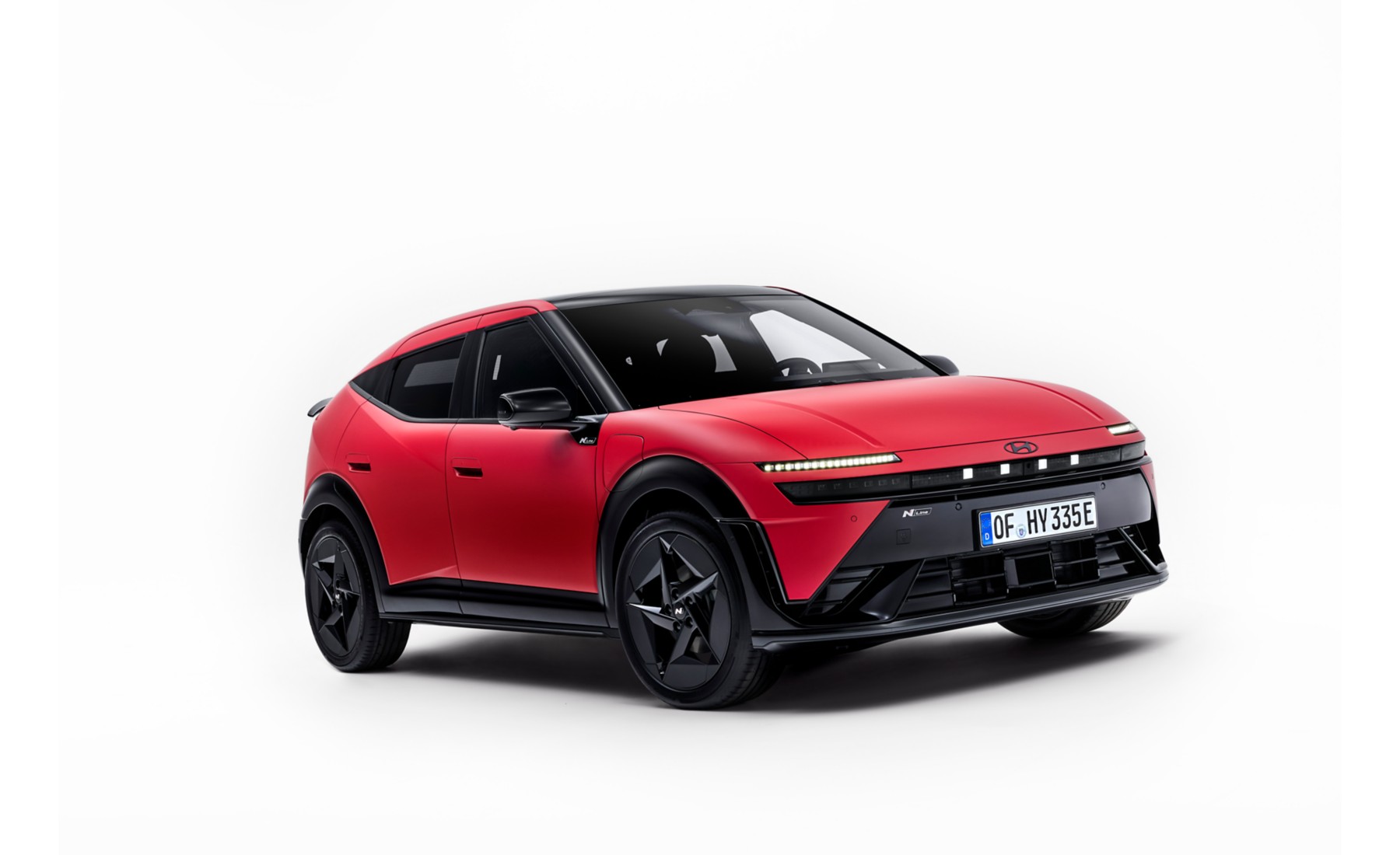 Compact hatchback EV illustrating PCP balloon payment example for UK buyers