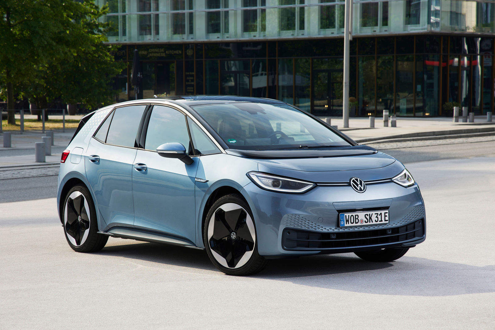 Volkswagen ID.3 front design used UK 2026