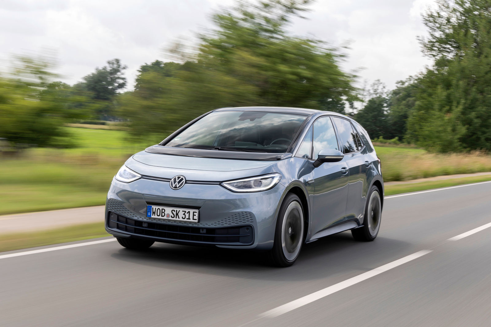 Used Volkswagen ID.3 buyer checklist UK 2026 front three quarter