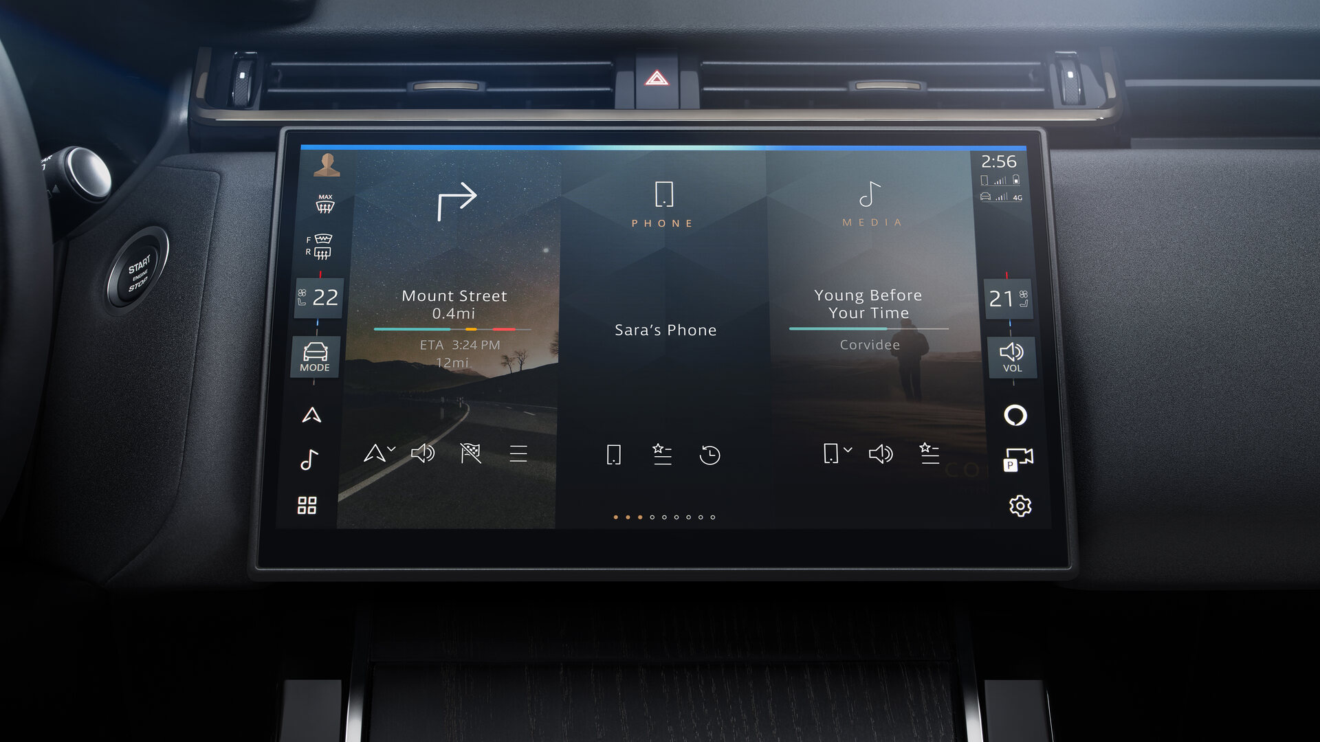 Range Rover Velar L560 interior Pivi Pro infotainment 24MY