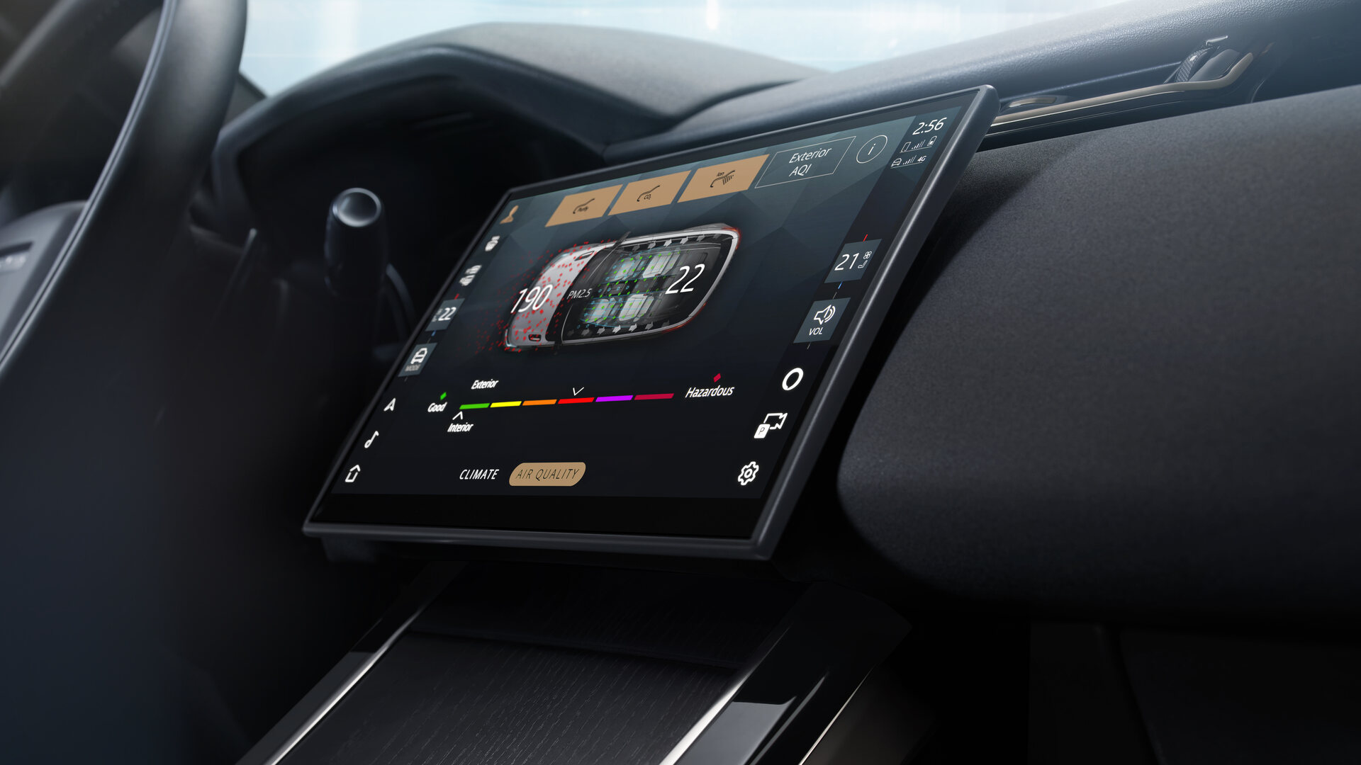 Range Rover Velar L560 interior screen 24MY Pivi Pro