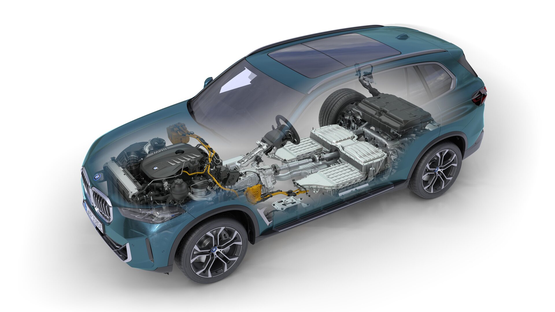 BMW X5 xDrive50e plug-in hybrid technology