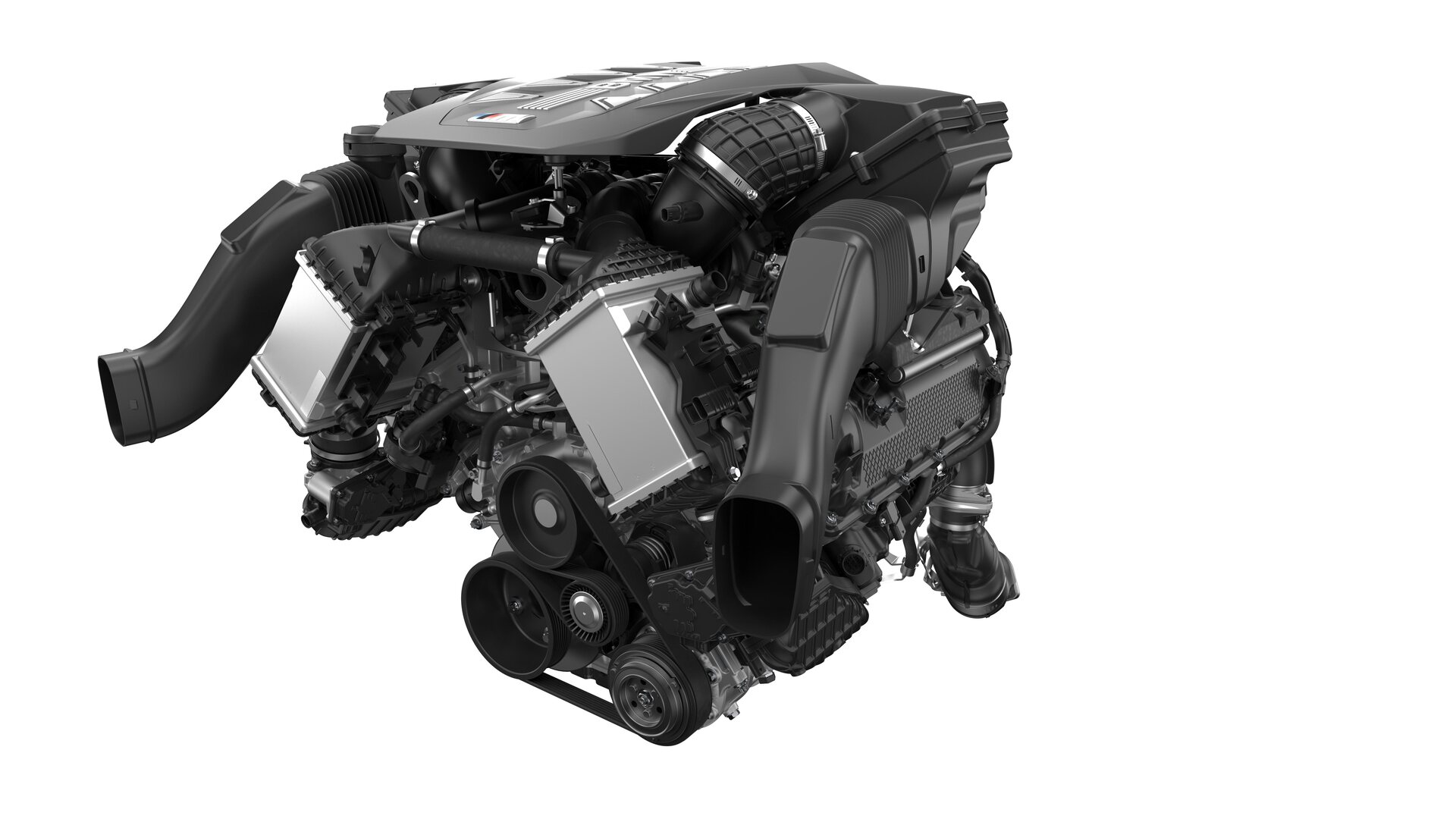 BMW X5 M60i V8 engine 2024
