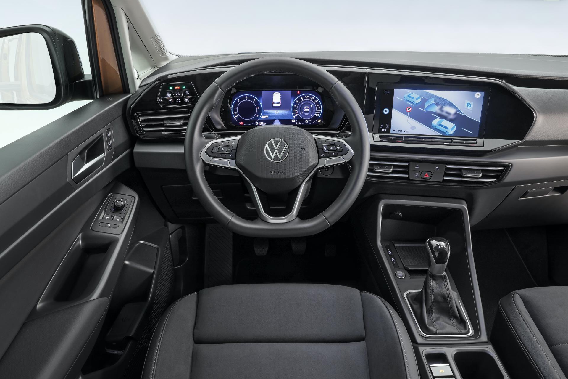 Volkswagen Caddy Life interior, WAV mileage allowance cut to 50,000 over five years