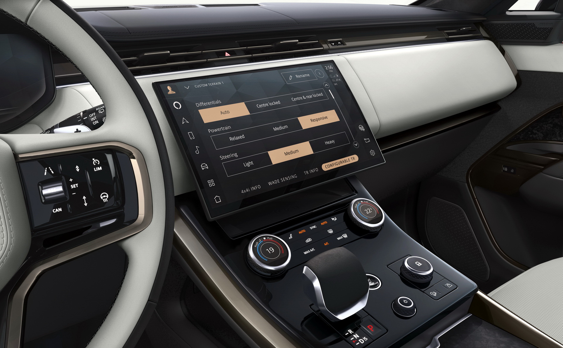 Premium car centre console, the kind of high-value car where key cover is worth considering