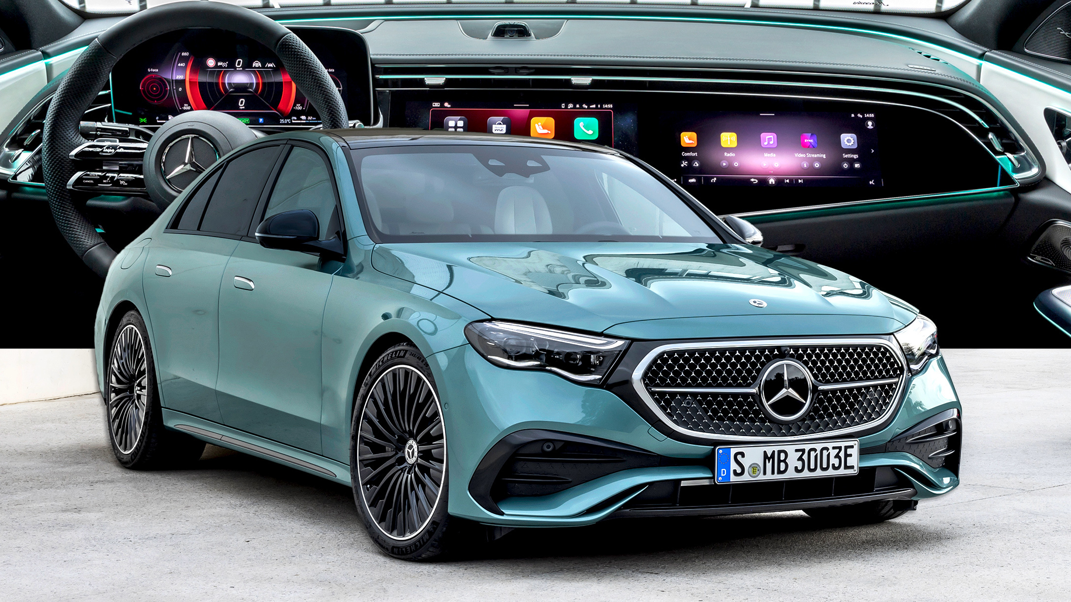 Mercedes E-Class saloon, negative equity risk when trading in a financed premium car
