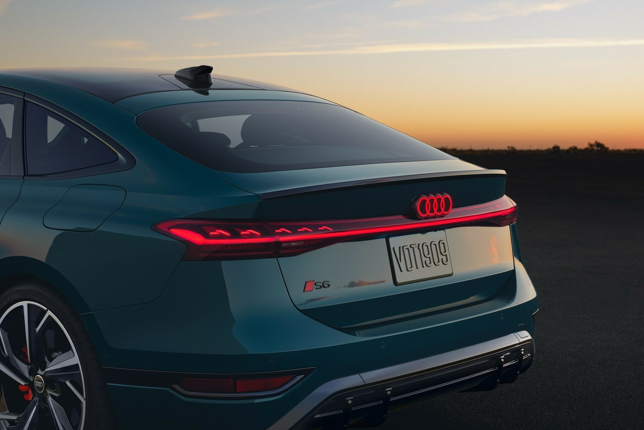 Audi A6 e-tron, a premium EV typical of a salary sacrifice EV 2028 shortlist