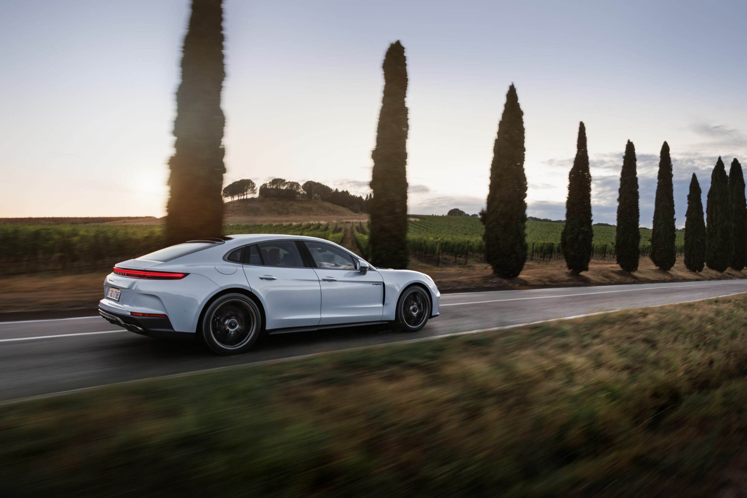Porsche Panamera rear three-quarter, a flagship that depreciates better than its class