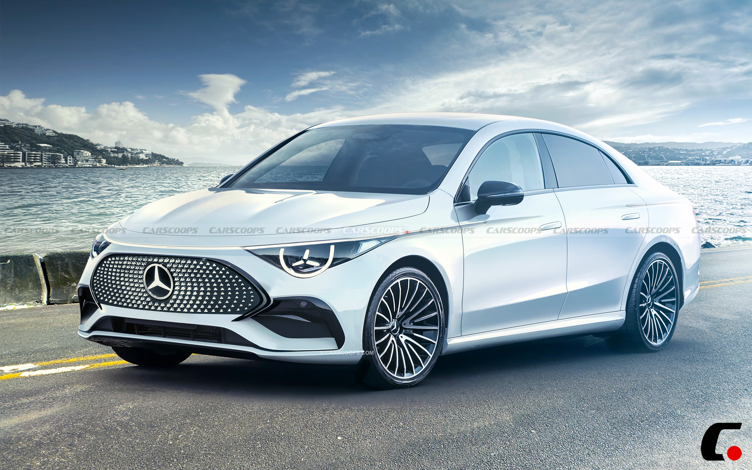 Mercedes-Benz premium model that needs ADAS recalibration after sensor-related repairs