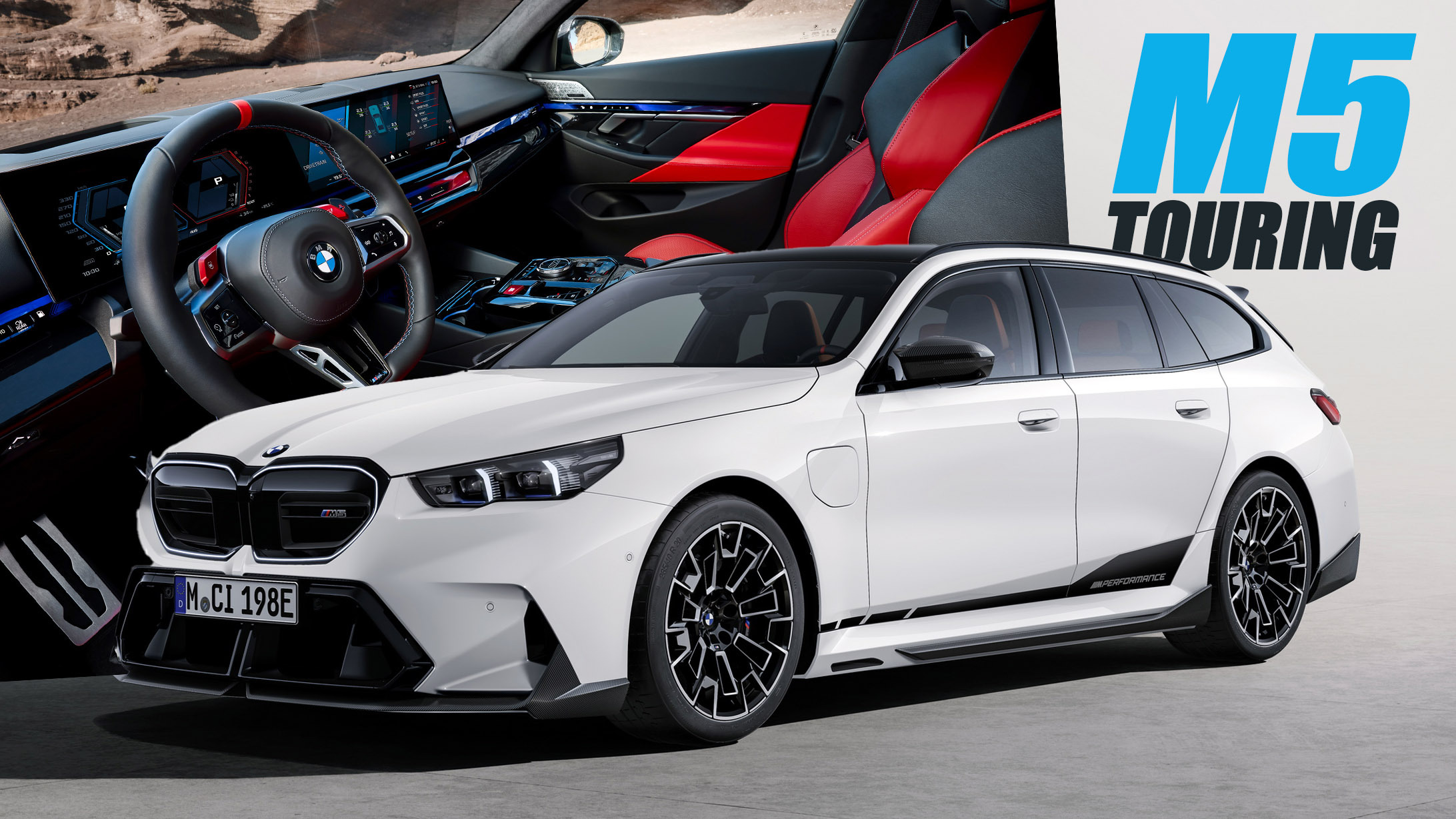 BMW M5 Touring, group 49, illustrating how performance pushes premium car insurance groups near the ceiling