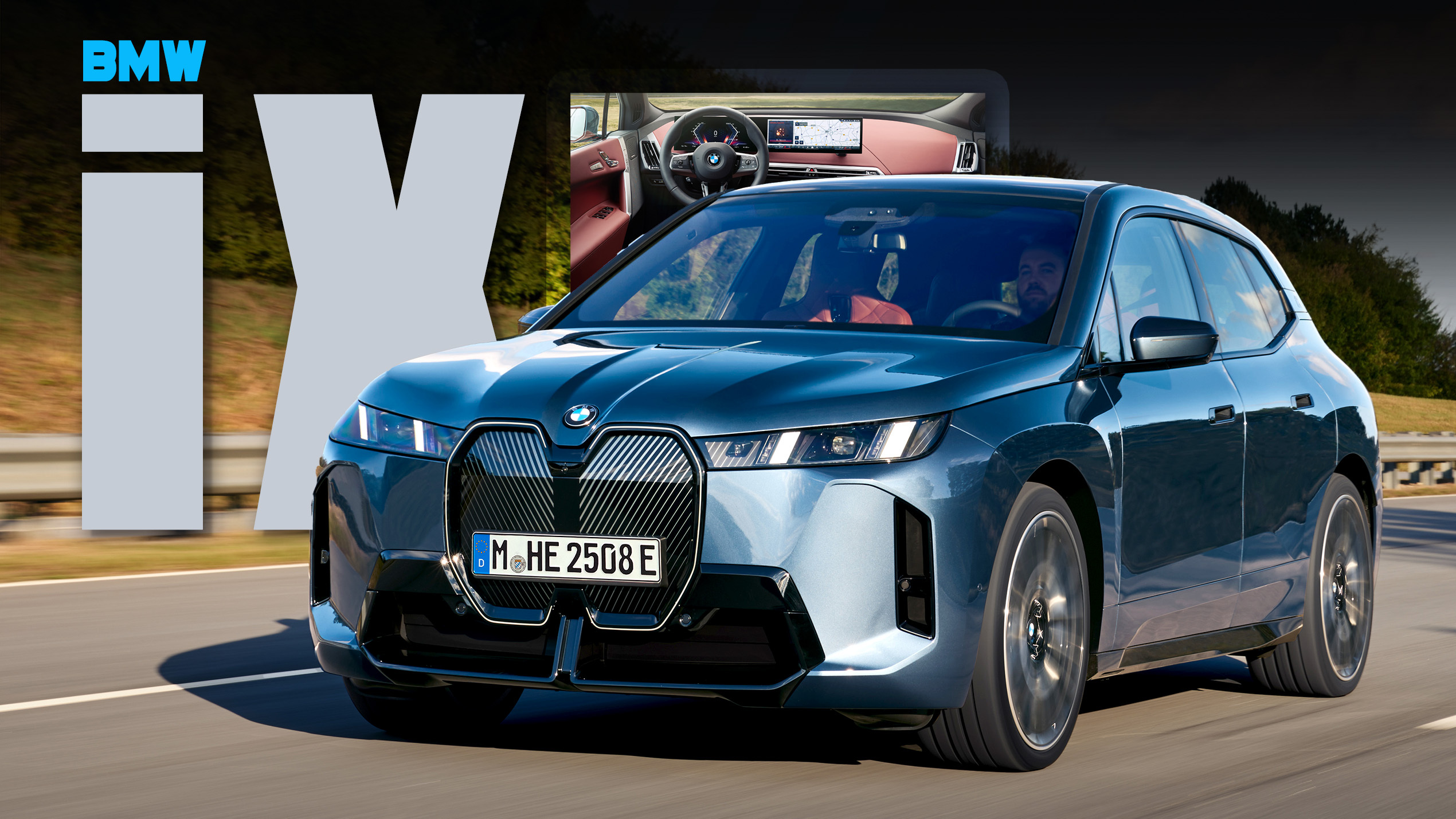 BMW iX electric SUV, another premium model commonly chosen for EV salary sacrifice by higher earners