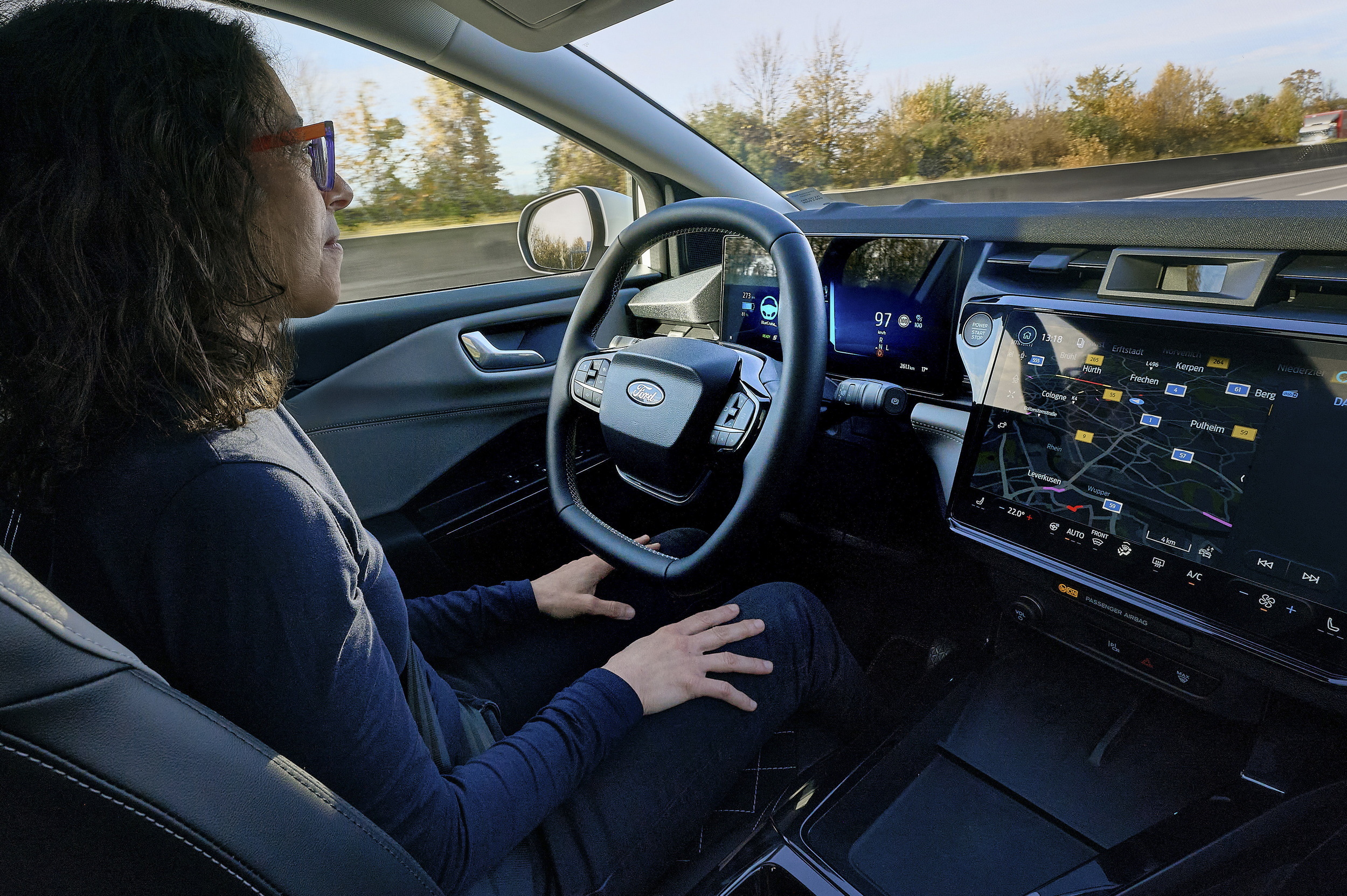 Ford BlueCruise hands-free driving in the updated Puma