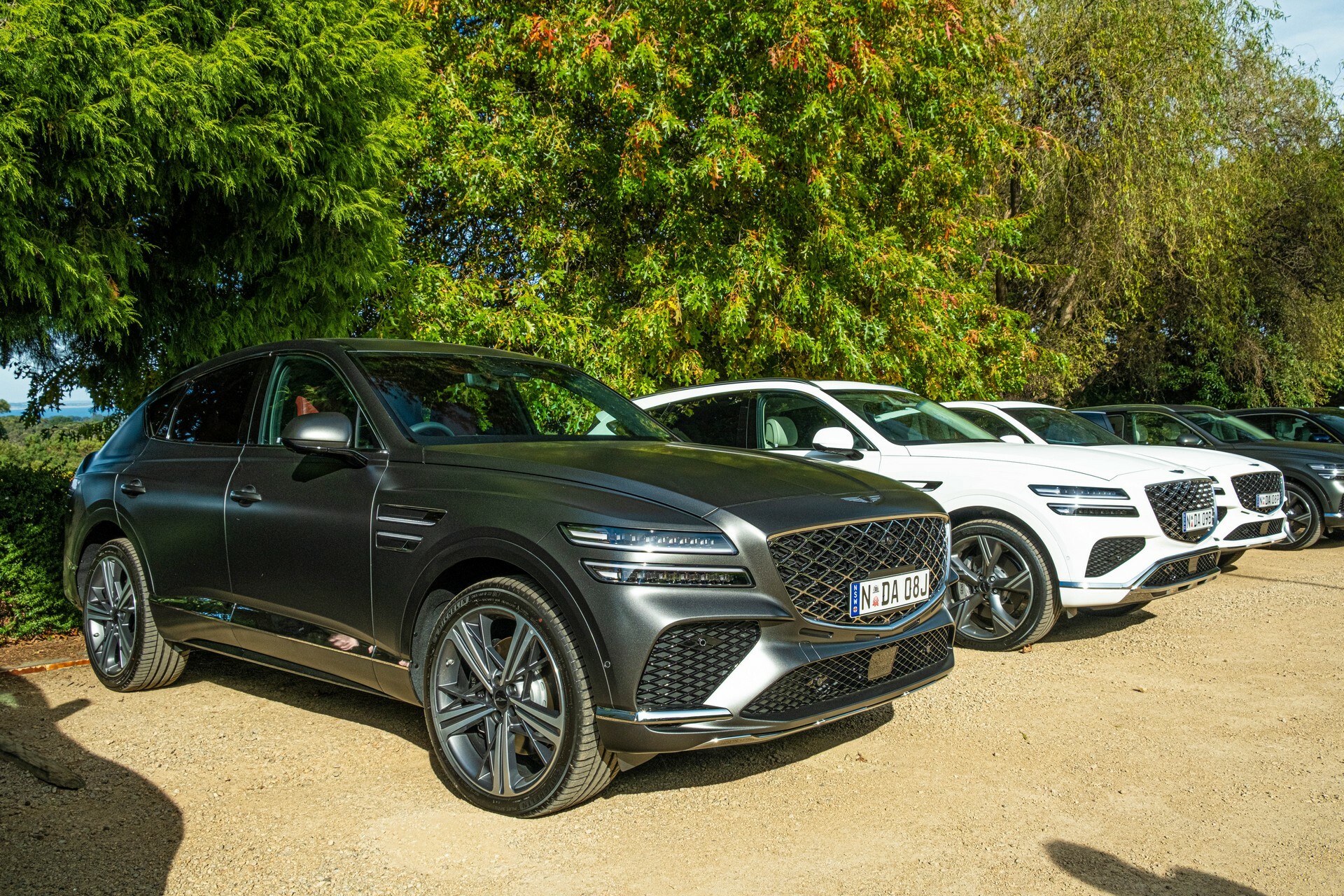Genesis GV80 alongside rivals, the value case for the left-field luxury SUV