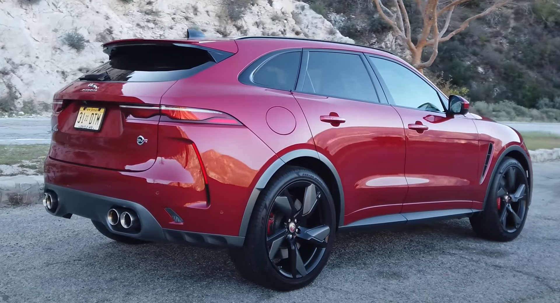 Jaguar F-Pace SVR, a premium performance SUV where insurance excess and compulsory loadings run high