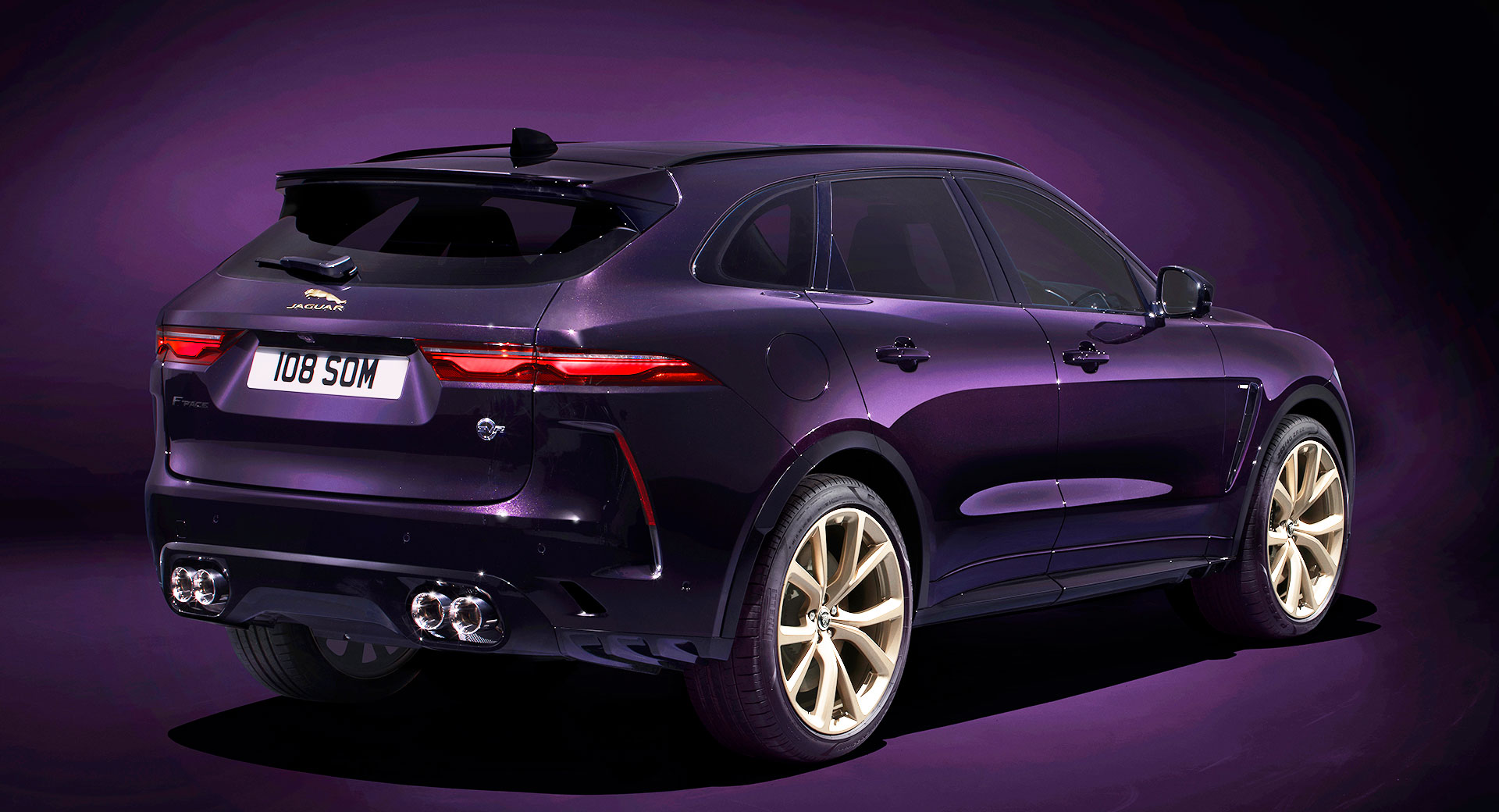 Jaguar F-Pace special edition rear, where setting voluntary excess on a premium car needs care