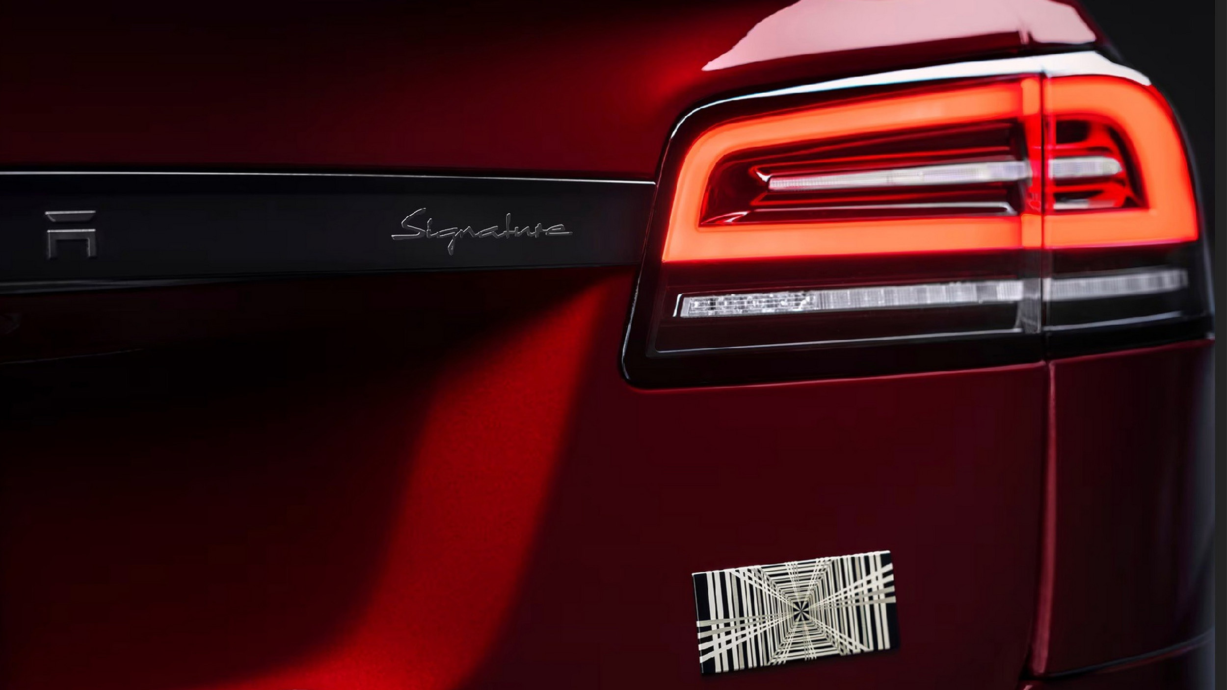 Tesla Model S rear tail-light detail, salary sacrifice flagship EV