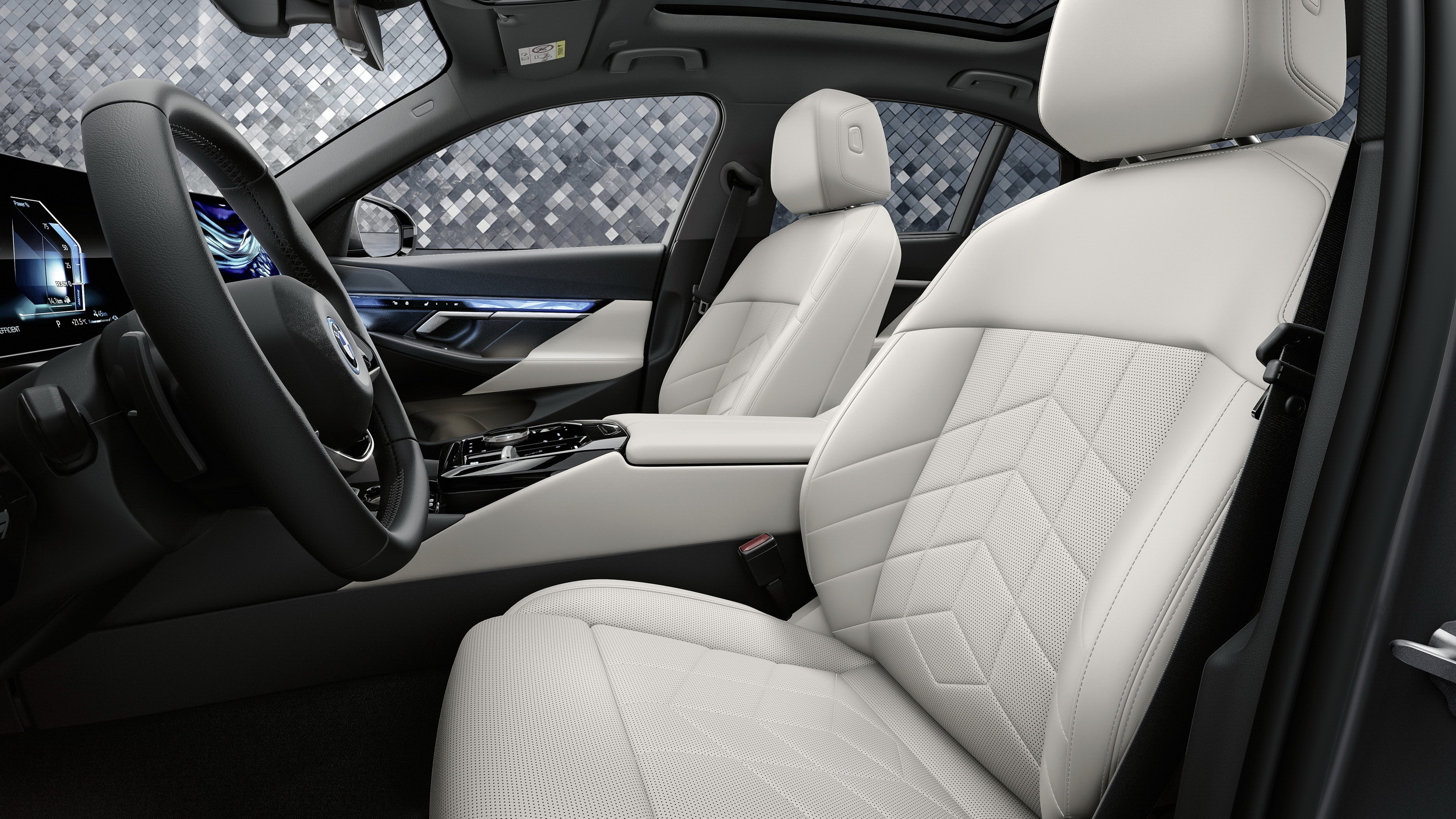 BMW 5 Series interior, illustrating a UK premium car finance agreement covered by FCA redress