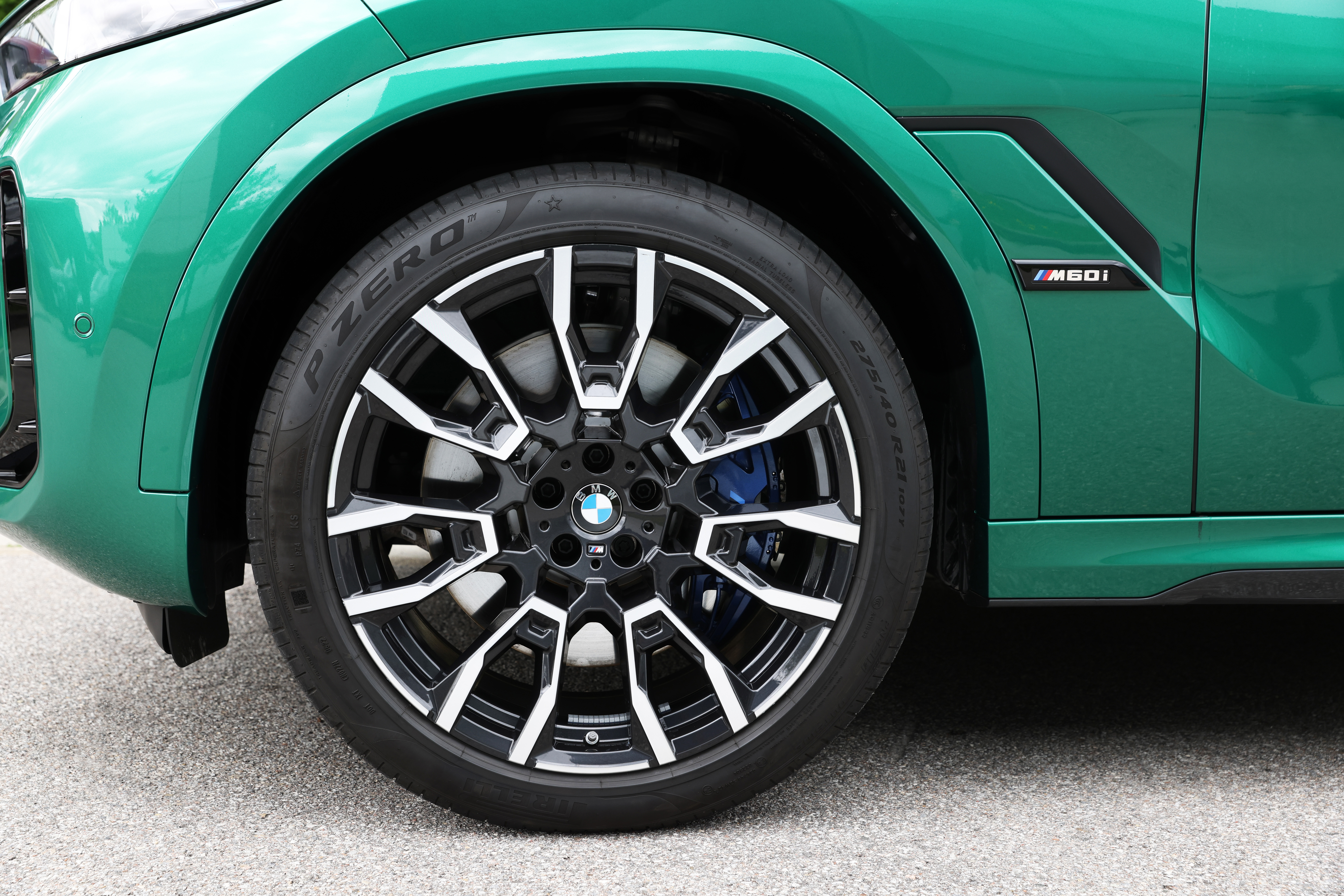 BMW X6 M60i insurance group and servicing costs, exterior detail