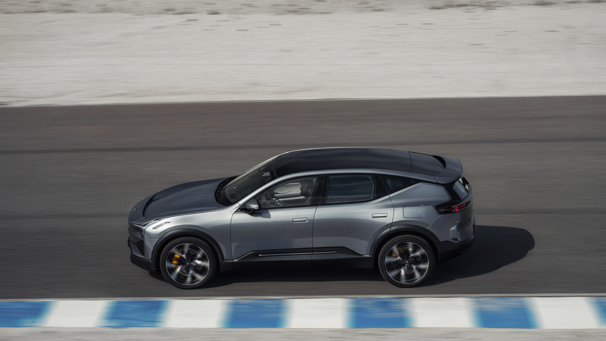 Second salary sacrifice EV household: Polestar 3 premium EV on a track