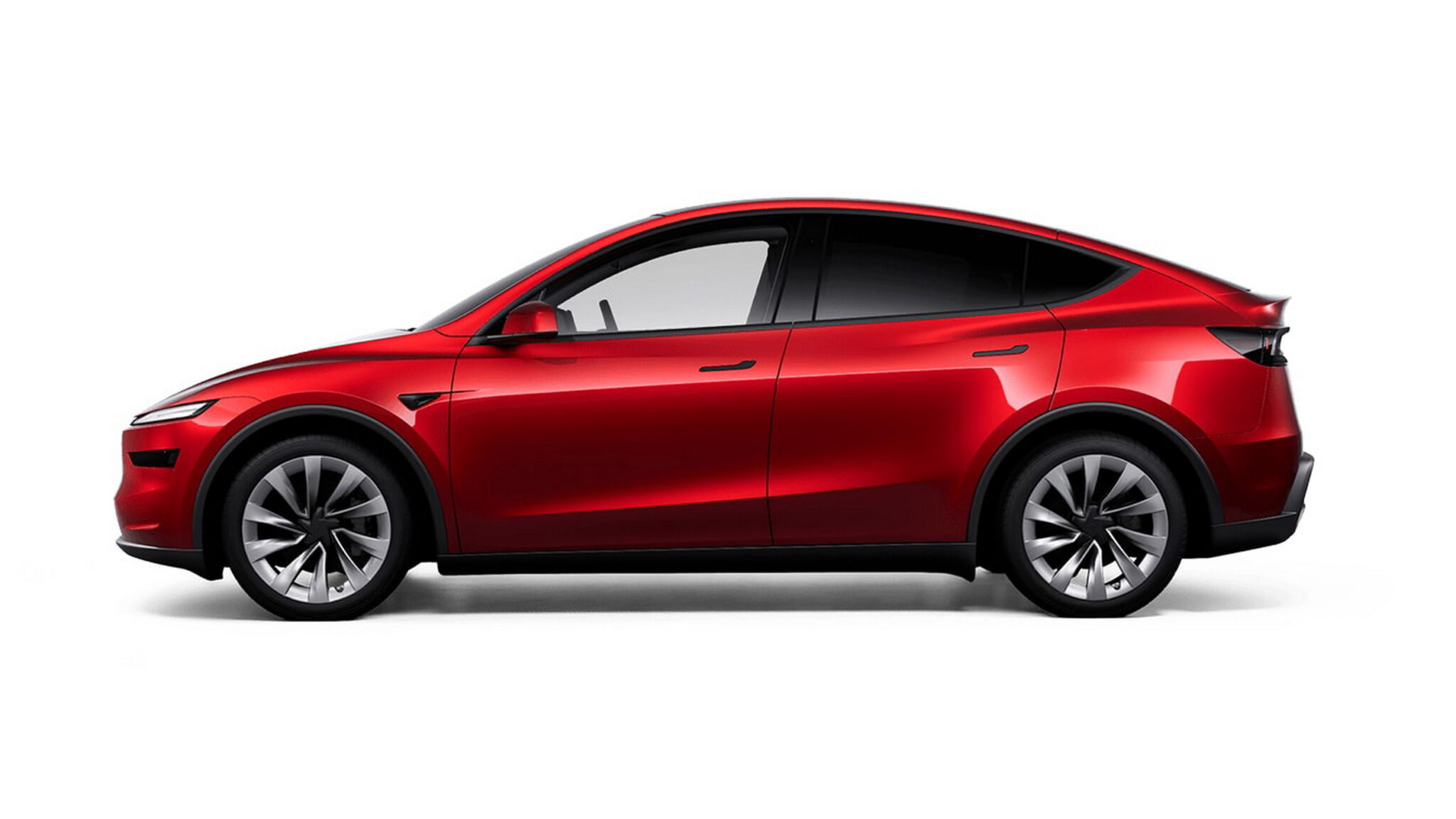 Tesla Model Y salary sacrifice 2026 profile view of the refreshed Juniper SUV