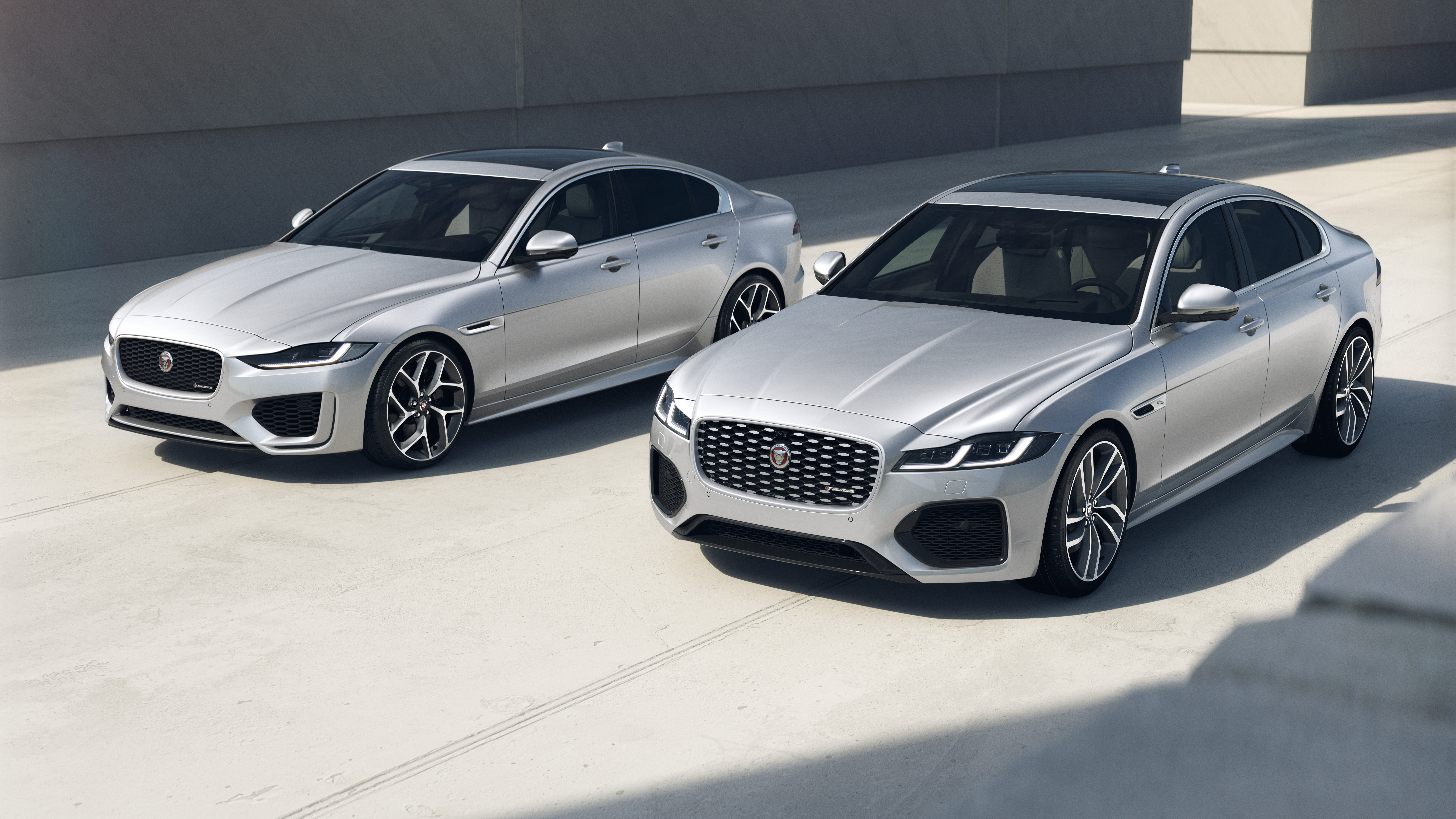 Jaguar XE used compact executive saloon front styling