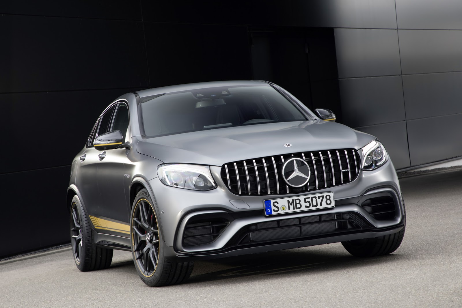 Mercedes-AMG GLC 63 Coupe C253 Edition 1 front three-quarter