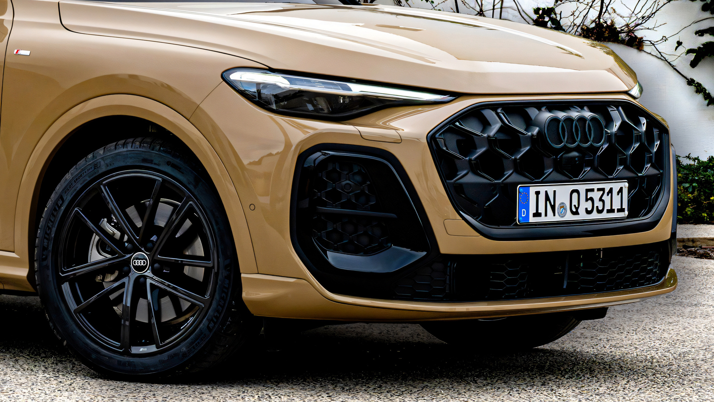Audi Q5 front detail, a premium second car added to a household car insurance policy
