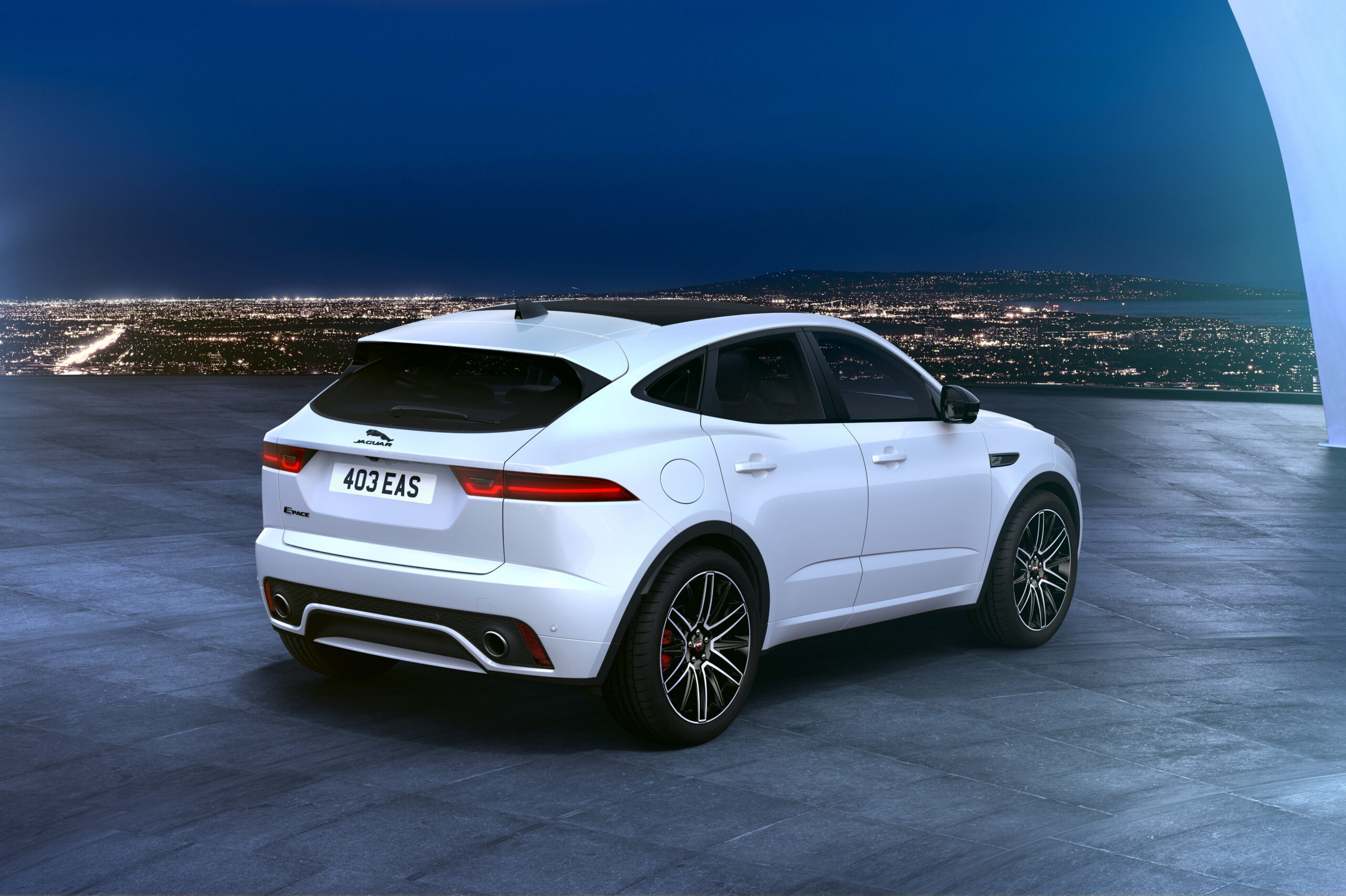 Jaguar E-Pace used rear three-quarter view