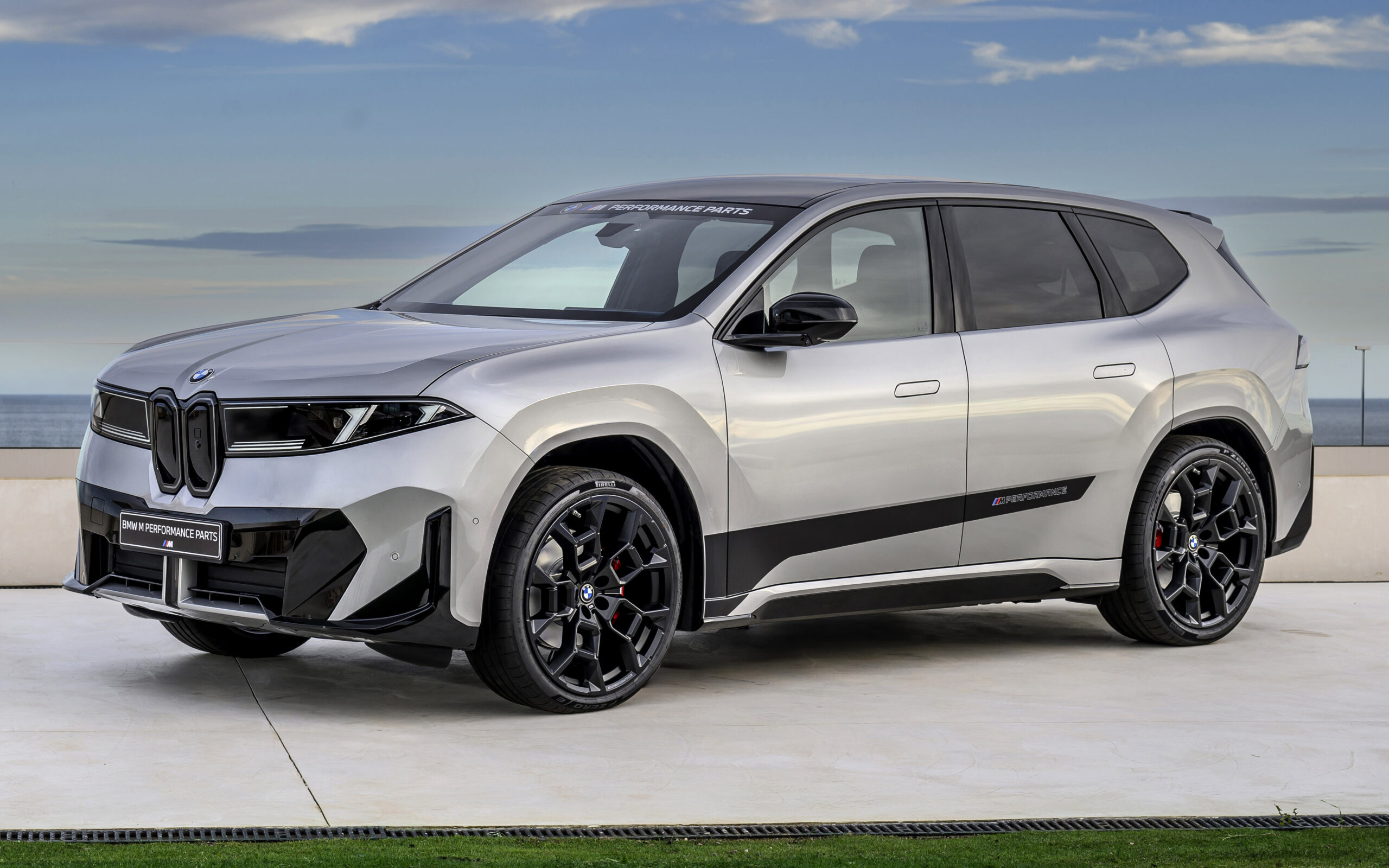 BMW iX3 Neue Klasse rear view showing the new electric SUV design