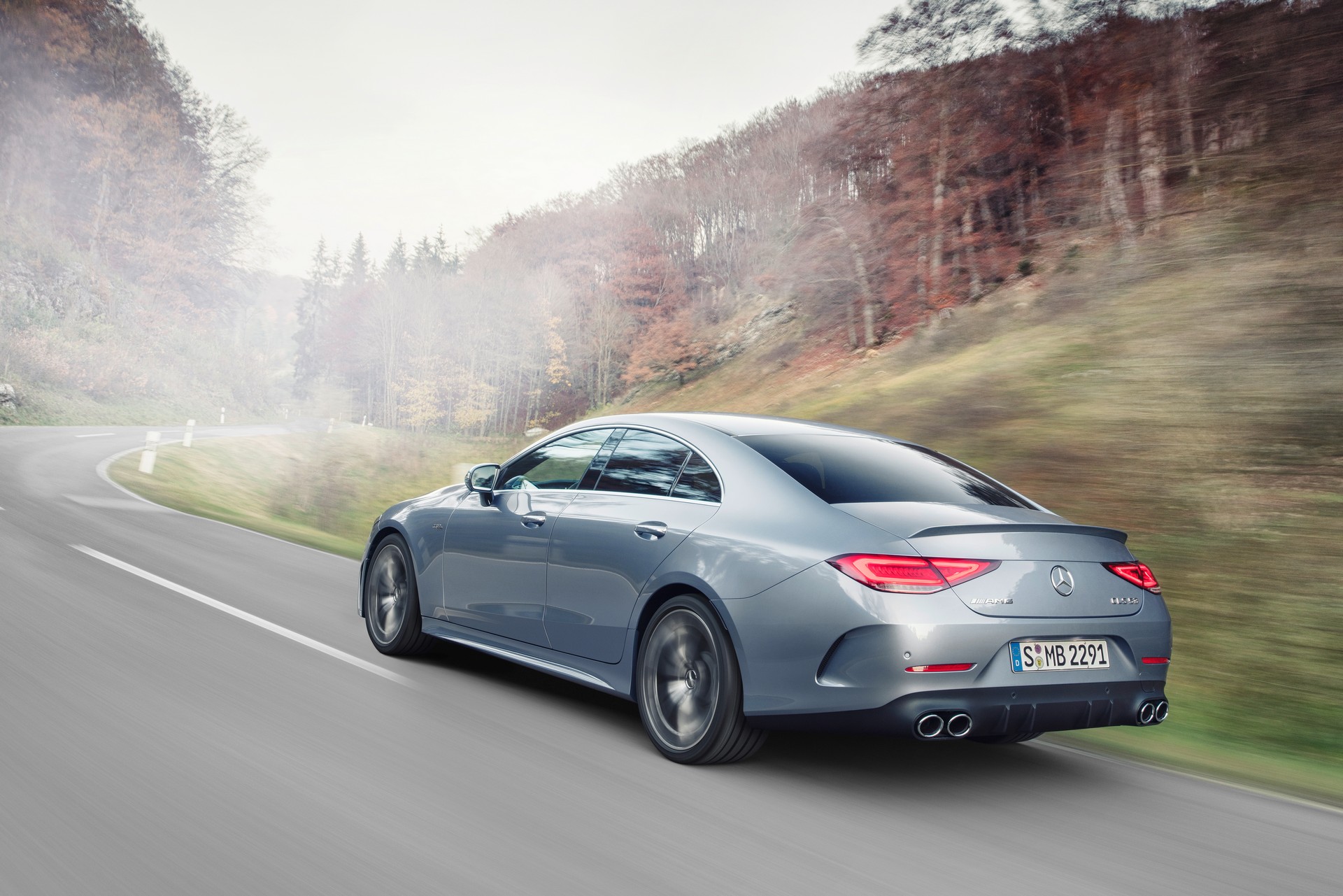 Mercedes-AMG CLS 53 C257 rear, the 435 PS straight-six performance model